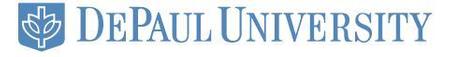 DePaul University logo