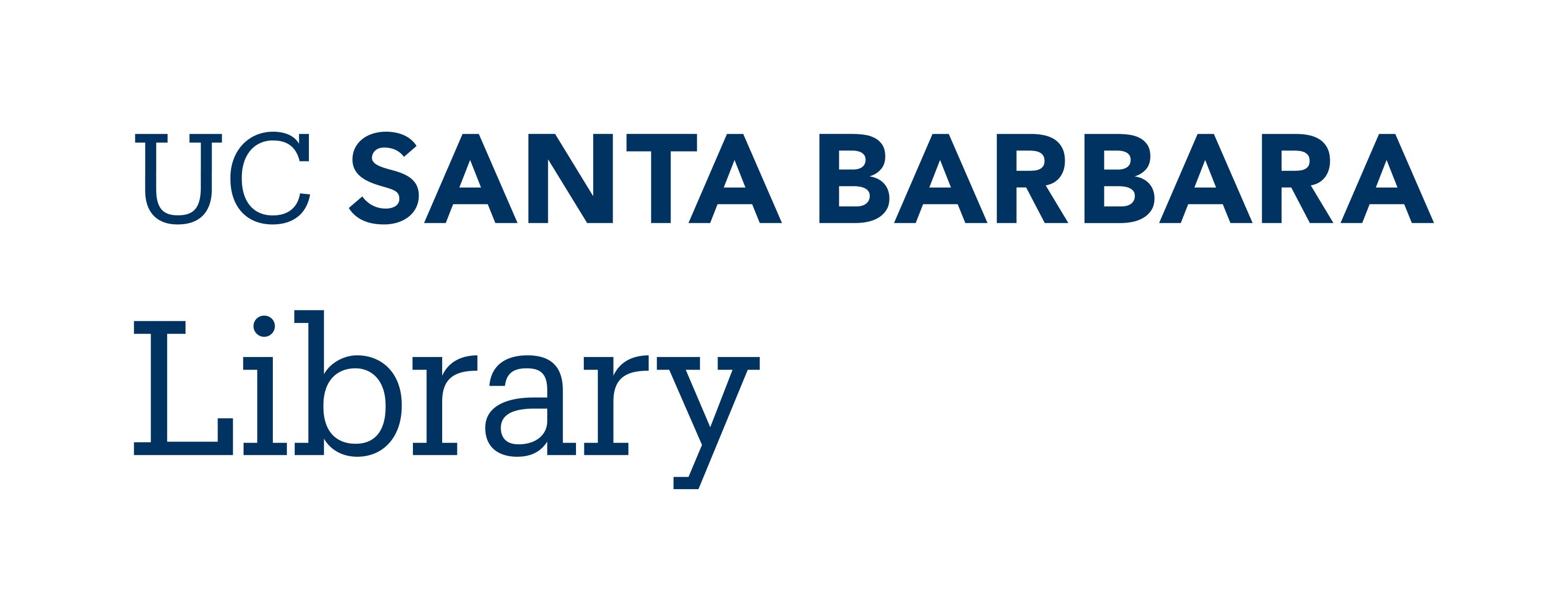 UC Santa Barbara Library logo