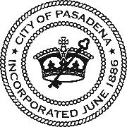 City of Pasadena logo